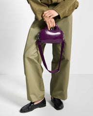 Wouf Mini torba Plum u ruci
