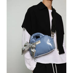 Wouf Pendant Silver Bow