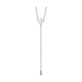 PDPAOLA Ogrlica Pearl Stella - srebrna