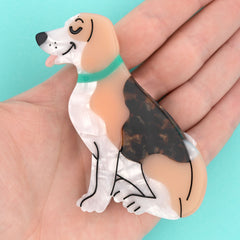 Coucou Suzette Hair Clip Beagle