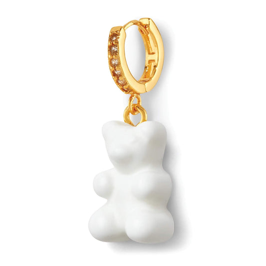 Crystal Haze Nostalgia bear naušnica - Powder