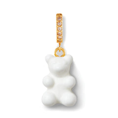 Crystal Haze Nostalgia bear naušnica - Powder