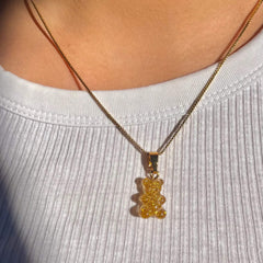 Crystal Haze Nostalgia bear privjesak - 24k