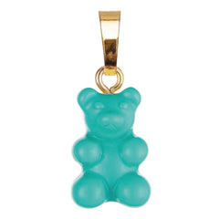 Crystal Haze Nostalgia bear privjesak - Mykonos blue