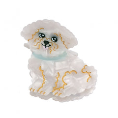 Coucou Suzette Bichon Hair Clip