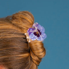 Kopča za kosu Purple Pansy brenda Coucou Suzette