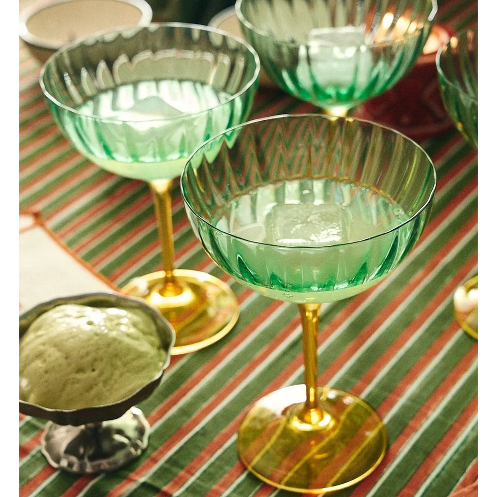 Anna + Nina Set čaša za šampanjac - Jazzy Arancia