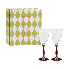 Anna + Nina Set čaša za vino - Love