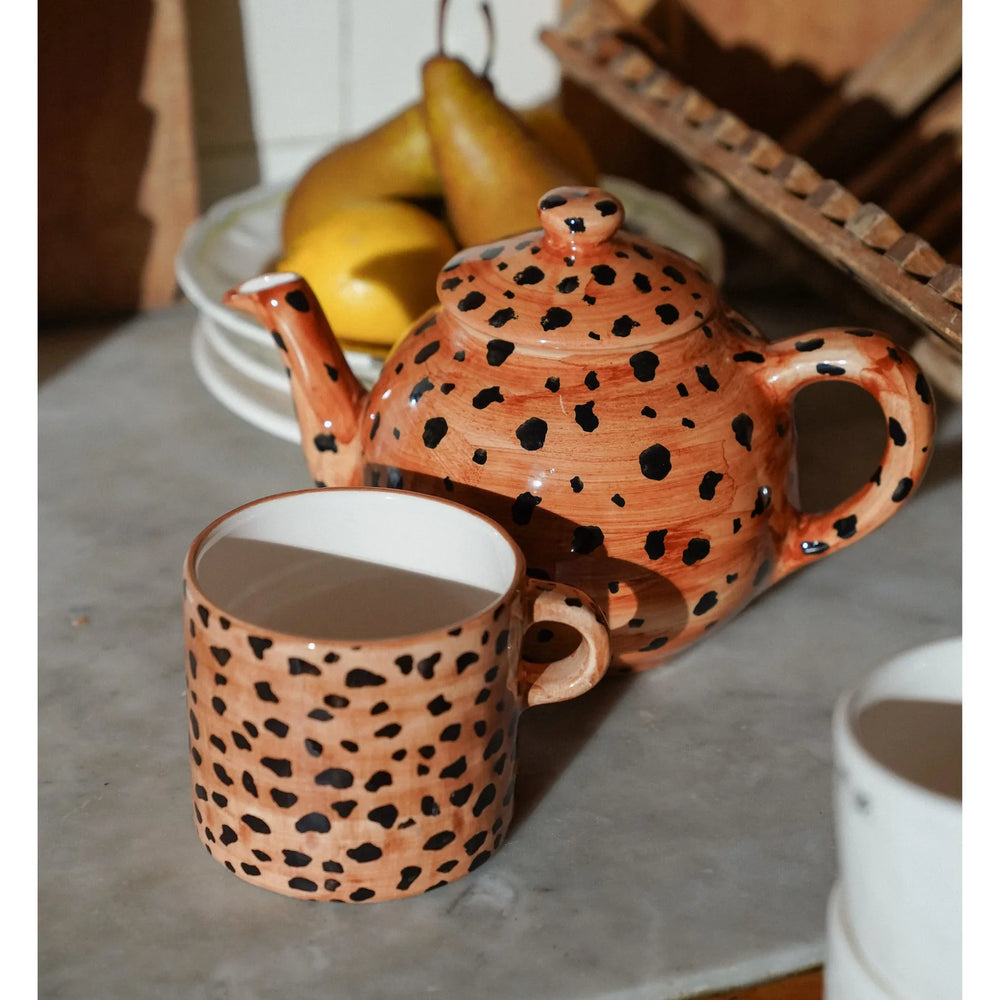 Šalica za čaj - Leopard brenda Anna + Nina