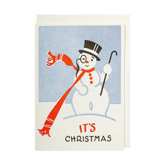 Archivist Čestitka Christmas Snowman