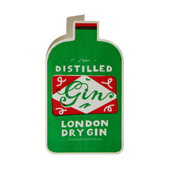 Archivist Čestitka Gin Bottle