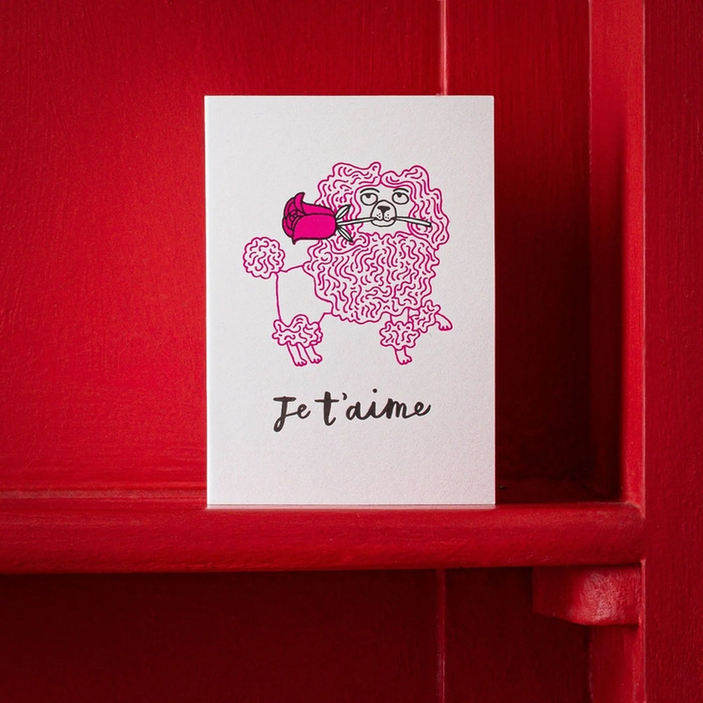 Čestitka Je t'aime brenda Archivist