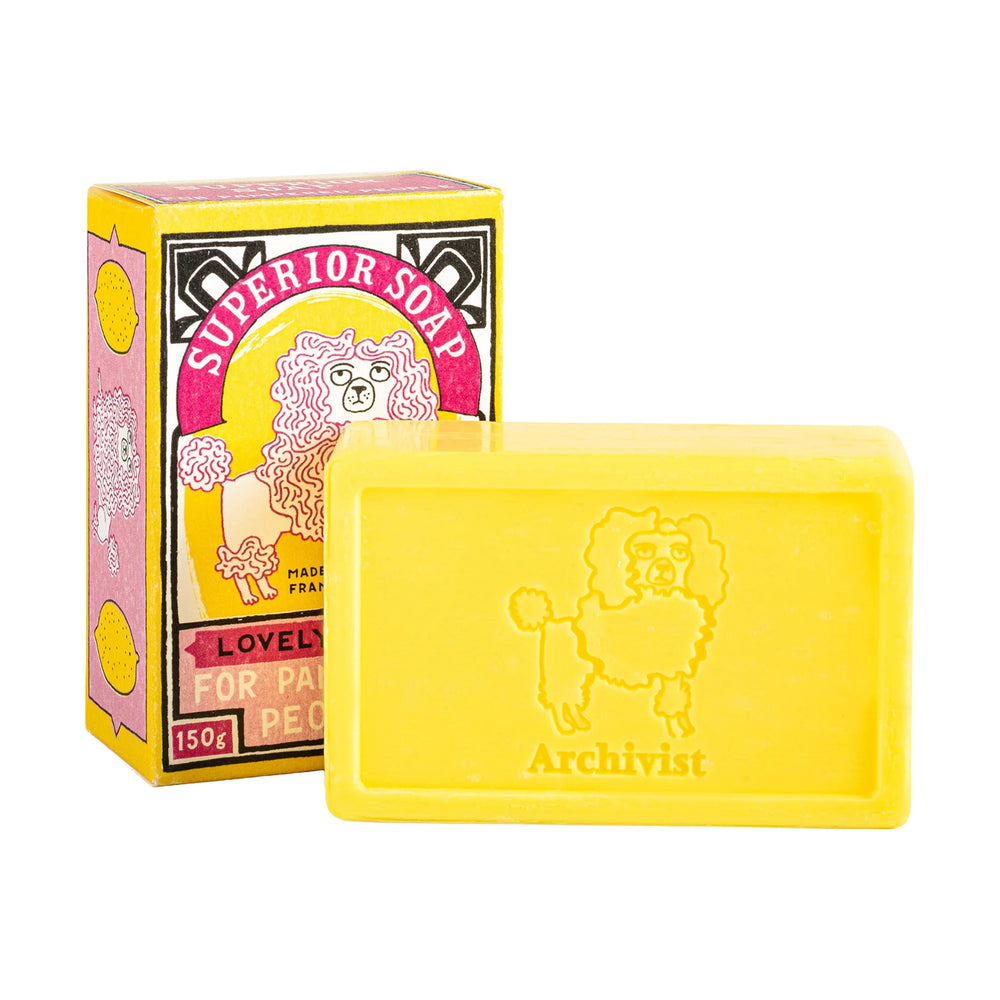 Archivist sapun Lemon Poodle - sapun i cool ambalaža