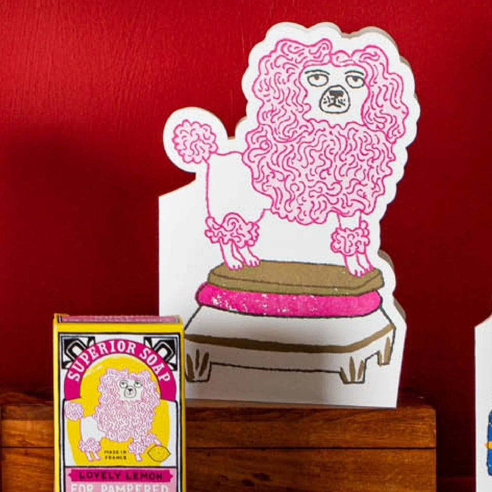 Archivist sapun Lemon Poodle na polici