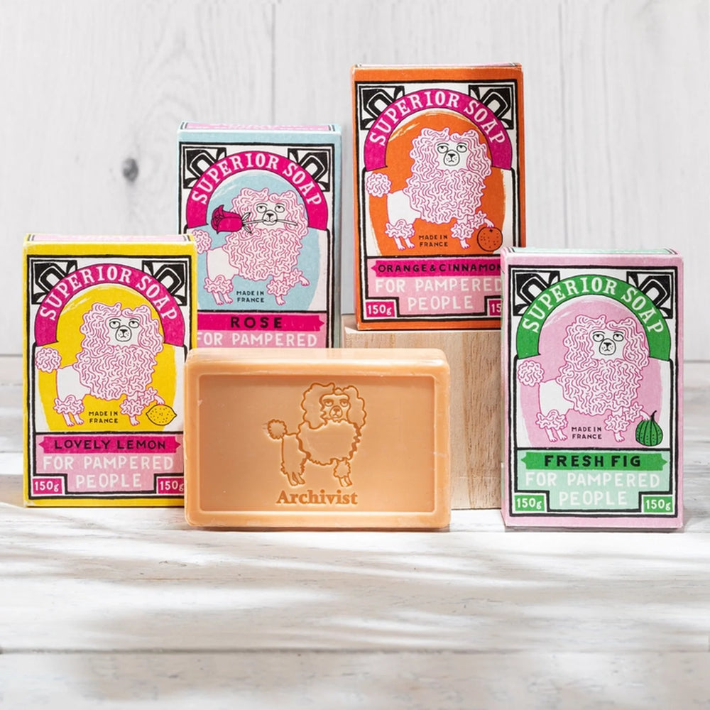 Archivist sapun Rose Poodle kolekcija poodle