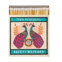 Archivist Two Peacocks Matches