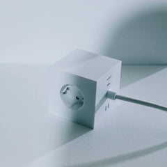 Avolt Square 1 Opal White USB-C - 1.8 m 