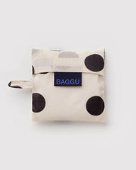 Baggu Baby torba za dućan - Cream Polka Dot - zatvoreno