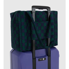 Baggu Mala Putna torba - Navy Green Check