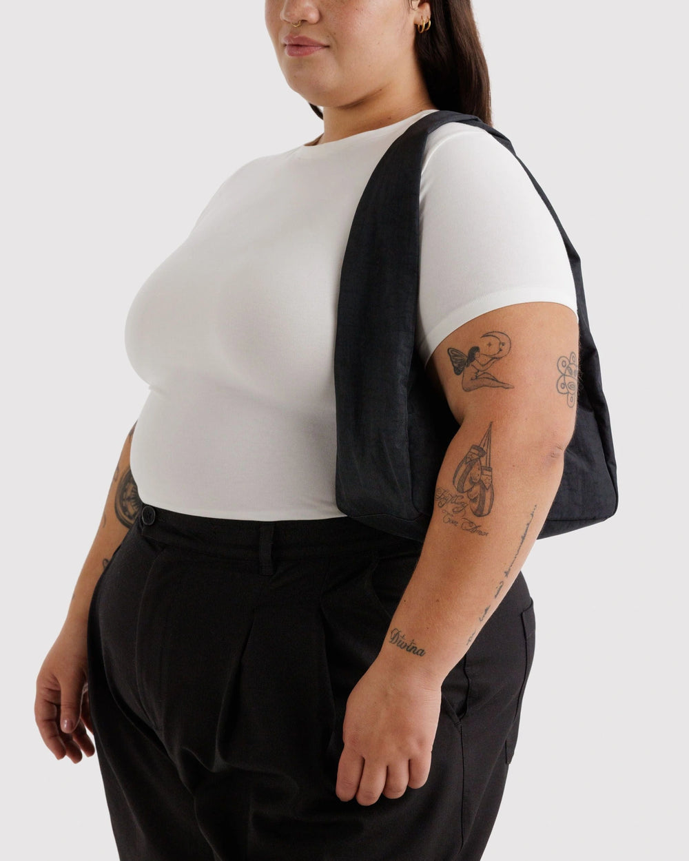 Baggu Meringue Torba - Black - na modelu