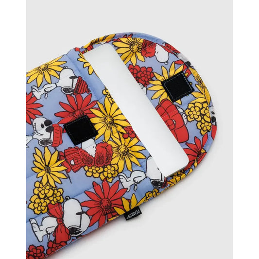 Baggu Puffy Etui za laptop 13/14'' - Floral Snoopy