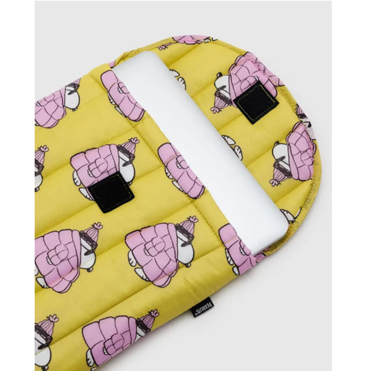 Baggu Puffy Etui za laptop 16'' - Puffy Snoopy Pink