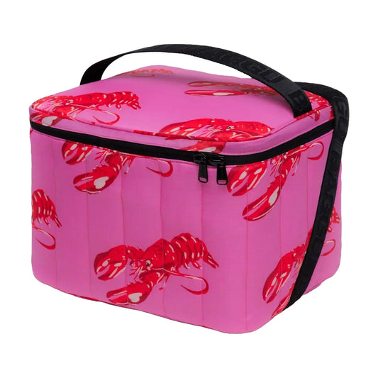 Baggu Cooler Bag - Pink Lobster 