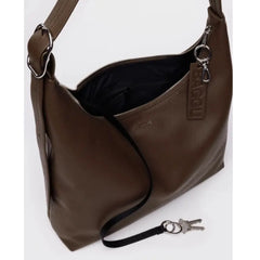 Baggu bag made of recycled leather - Brown