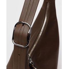 Baggu bag made of recycled leather - Brown