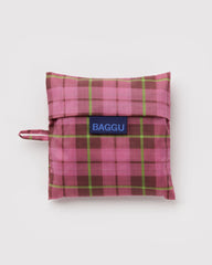 Baggu Torba za dućan - Azalea Pink Tartan - zatvoreno