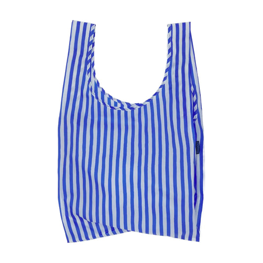 Baggu Shopping Bag - Blue Painted Stripe 