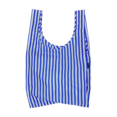 Baggu Shopping Bag - Blue Painted Stripe 
