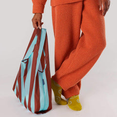 Baggu Torba za dućan - Raisin Awning Stripe