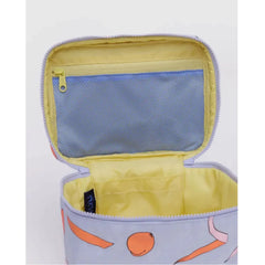 Baggu Large Cosmetic Bag - Apricots &amp; Ribbons