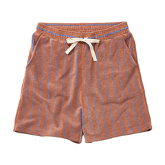 Bongusta Naram Shorts Camel &amp; Ultramarine