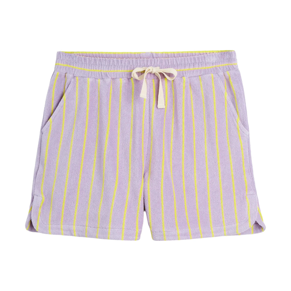 Bongusta Naram Gym kratke hlače Lilac & Neon Yellow