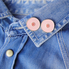 Coucou Suzette Brooch Boobs