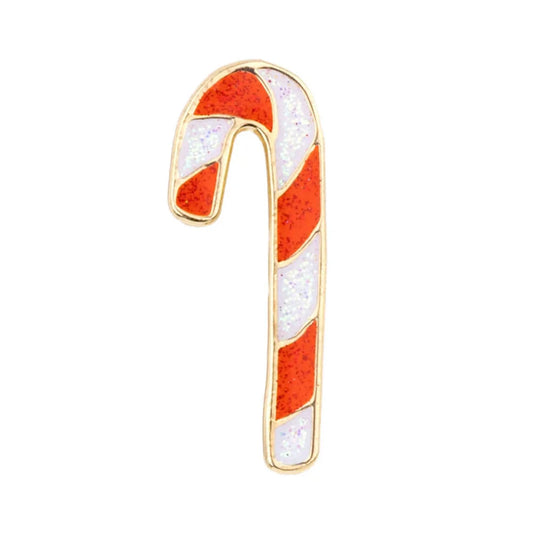 Coucou Suzette Broš Candy Cane