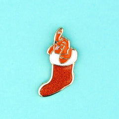 Coucou Suzette Brooch Christmas Dachshund