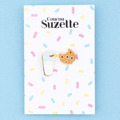 Coucou Suzette Brooch Cookie and Milk