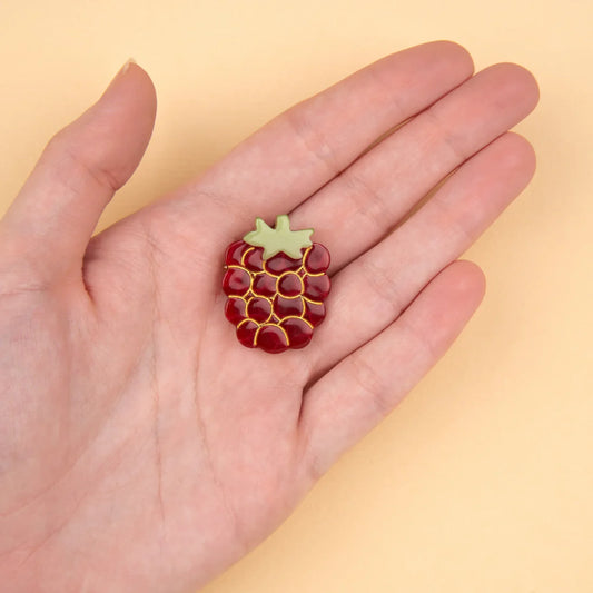 Coucou Suzette Broš Raspberry