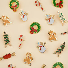 Coucou Suzette Broš Snowman