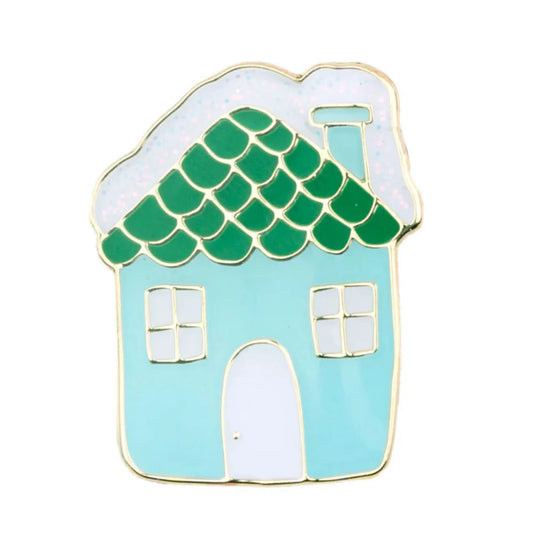 Coucou Suzette Brooch Snowy Town