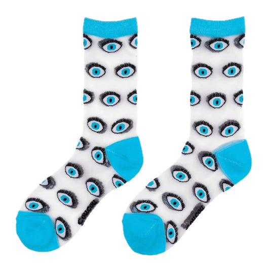 Coucou Suzette Blue Eye Socks