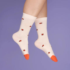 Coucou Suzette Ladybug Socks