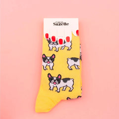 Coucou Suzette Socks Bulldog