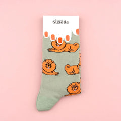 Coucou Suzette Socks Chow Chow