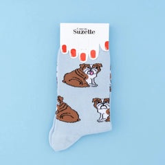 Coucou Suzette Socks English Bulldog