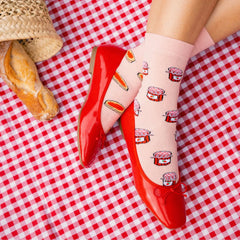 Coucou Suzette Socks Jam &amp; Toast