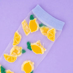 Coucou Suzette Socks Lemon